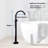 Athena Single-Handle Floor-Mount Roman Tub Faucet with Hand Shower-408798938