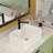 Ceramic Rectangular Vessel Bathroom Sink 16"X12" - Modern Style, White, Low Water Absorption Finish Stain Design, White For