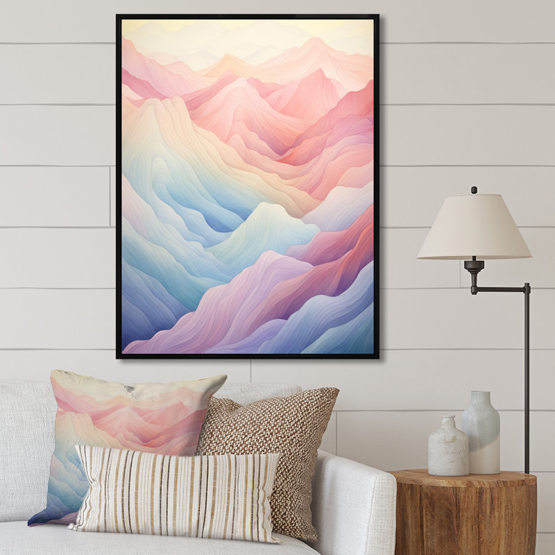 Majestic Mountain Views II, Cadre photo blanc, H 32 po x l 24 po