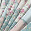 Ensemble de courtepointe à motif floral en coton prélavé-113246481-113246480