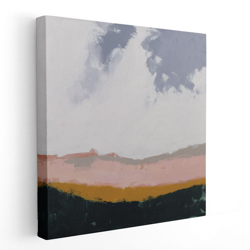 «Hills Beyond Hills», reproduction d'art sur toile, H 16 po x l 16 po