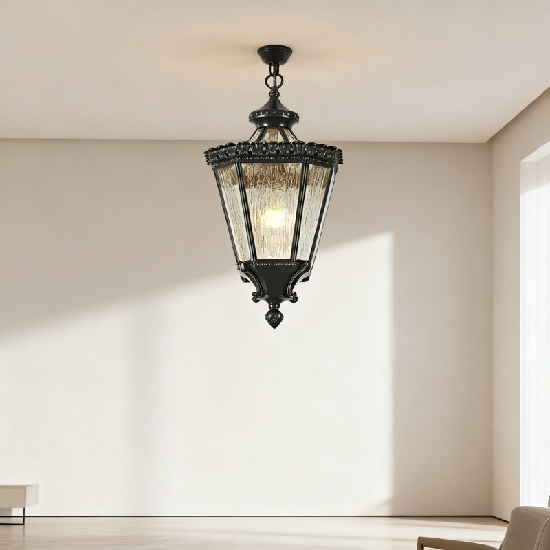 Luminaire suspendu extérieur en laiton antirouille pour lustre d'extérieur