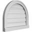 Round Top Surface Mount Signature Urethane Functional Gable Vent, Primed Tan-101815774