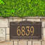 Plaque d'adresse murale 1 ligne Signature Series-1305610784-1305610786-1305610796