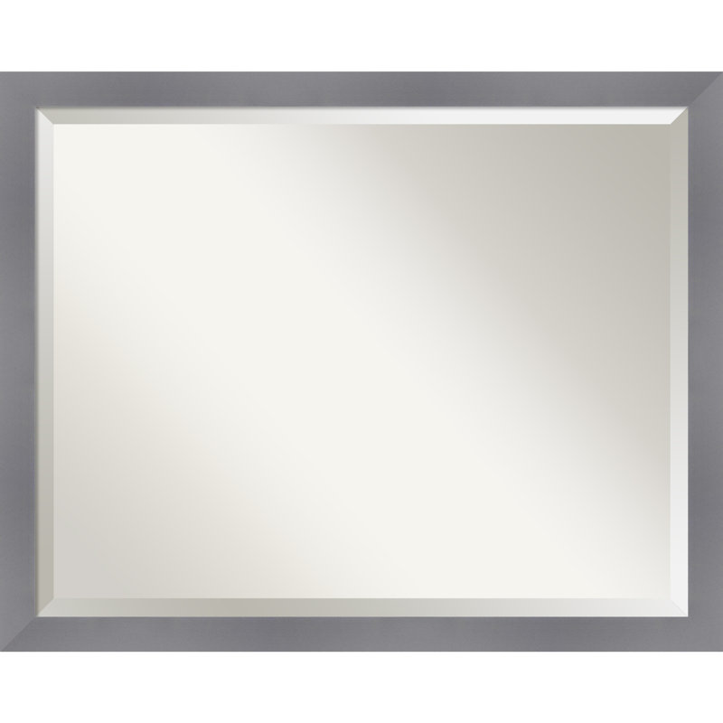 Jerlyn Solid Wood Wall Mirror, Rectangle, 24.5" x 30.5"