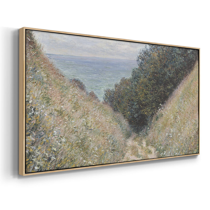 Série paysage -MXL- Toile tendue avec châssis encadré - Prêt à être accroché, Naturel, H 17 po x l 33 po