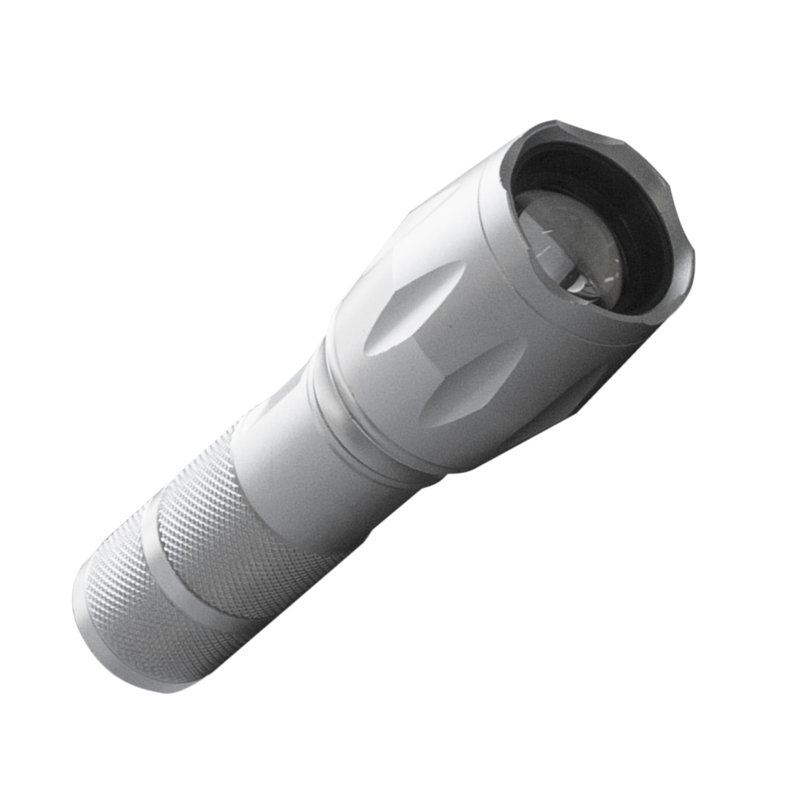 Lampe torche tactique de qualité militaire, Argent