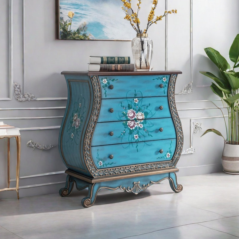 Armoire artistique en forme de vase avec tiroirs
