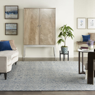 Jambi Chevron Hand Woven Area Rug