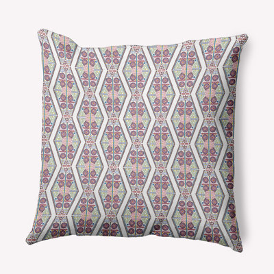 Geometric Reversible Throw Pillow