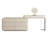 Makeup Vanity with Light mirror,3 drawers-1329098338