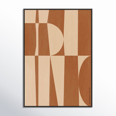 Hues Of Geometry 1 by Romina Gadler