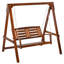 Balancelle d'extérieur 2 places en bois