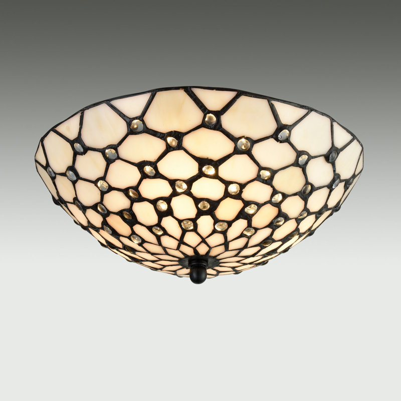 Plafonnier semi-encastré 3 lumières Aritzy
