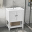 Meuble-lavabo moderne avec lavabo en céramique-192948411
