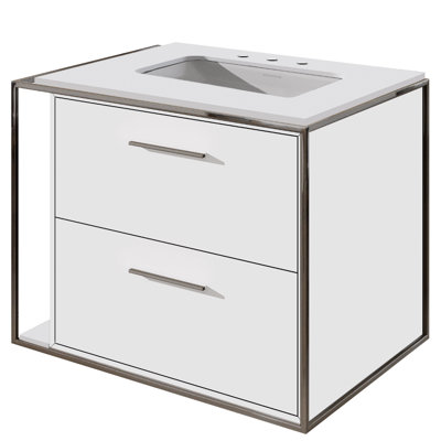 24" Cherry Single Bathroom Vanity