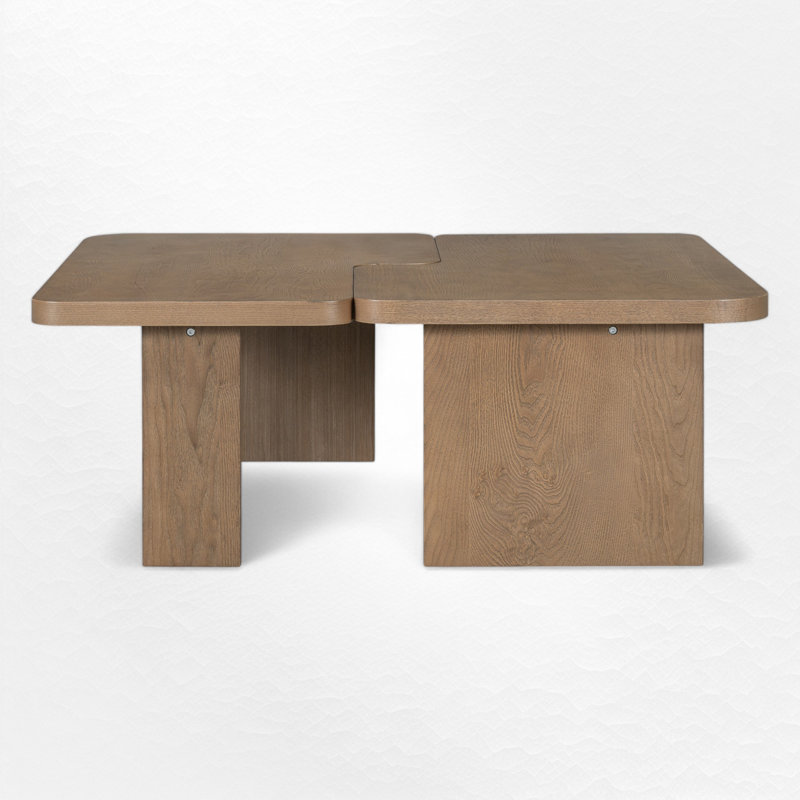 Ensemble de tables basses 2 pièces, Naturel