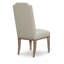Chaise d'appoint rembourrée en cyprès blanchi Vanier