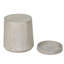 Table basse cylindrique avec plateau assorti - ensemble de 2