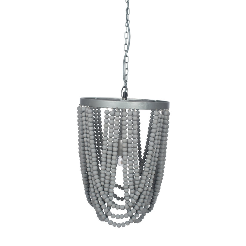 Stanger 1 - Light Grey Urn Pendant