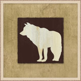 Cabin Collection Lone Wolf Print