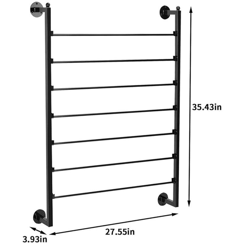 Ribbon Rack 70 cm L Iron 7 - Bar Towel Rack
