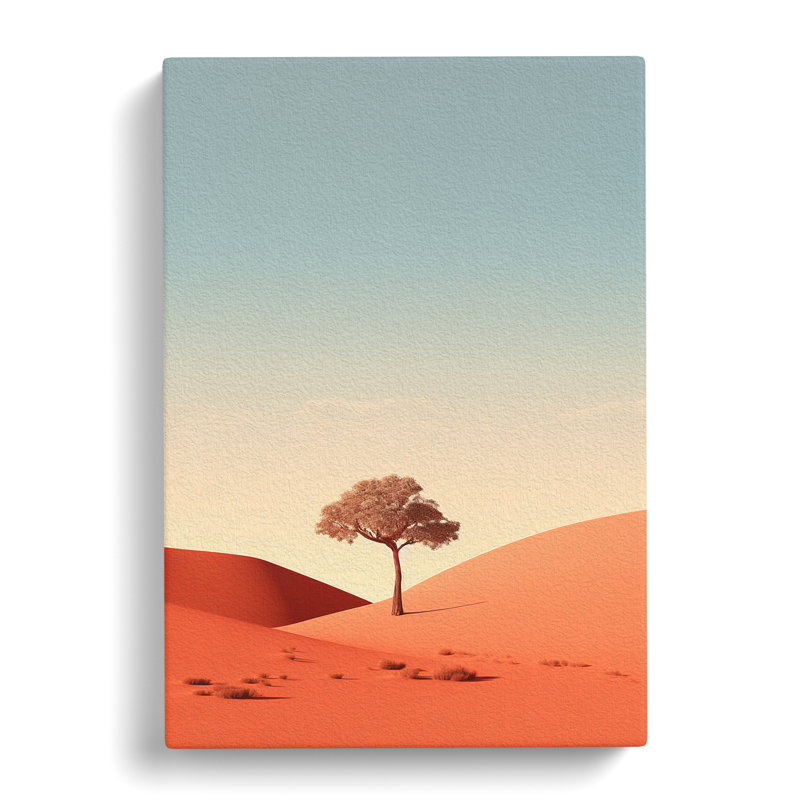 Desert Minimalism No.2 - Wrapped Canvas, 76cm H x 50cm W x 3cm D