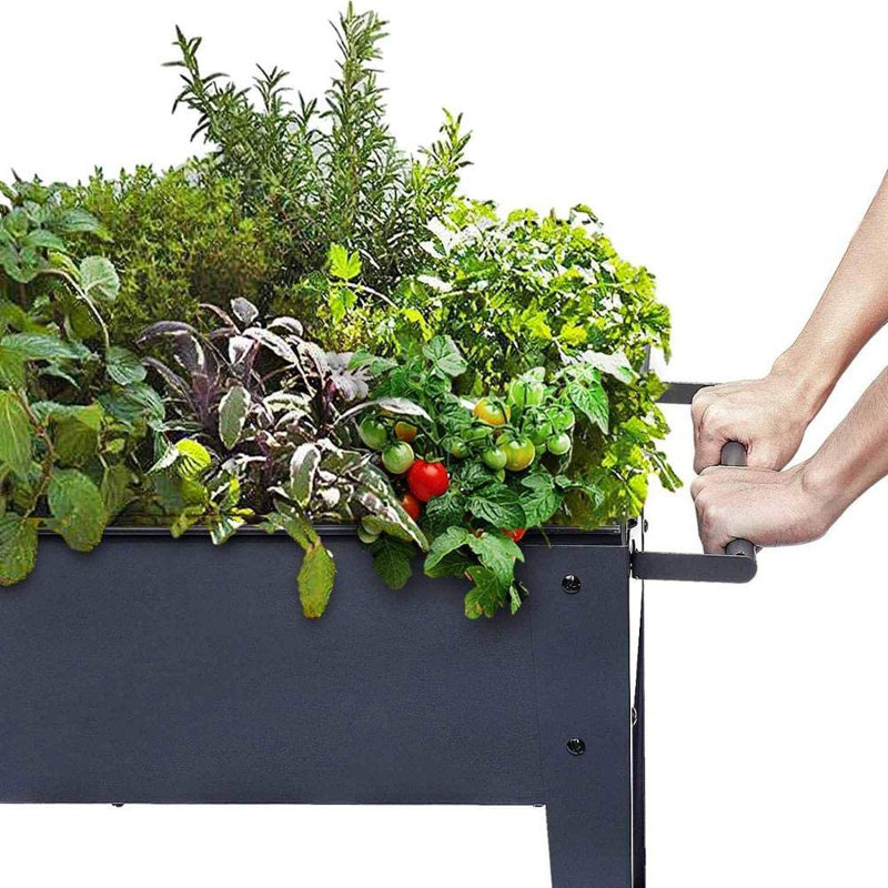 Brookston Metal Raised Garden Bed