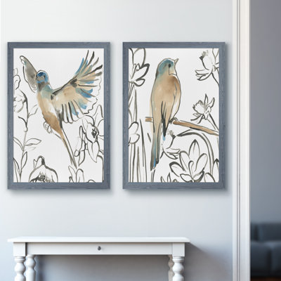 " Songbird Meadow III " by Vincent Van Gogh 2 - Pieces
