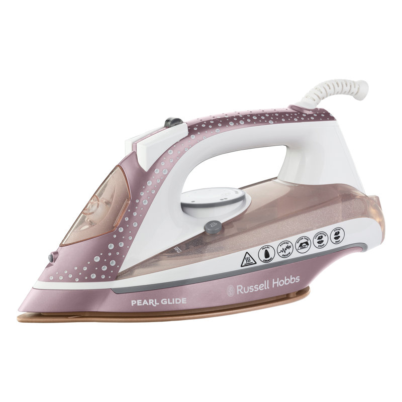 Russell Hobbs Pearl Glide Infused Ceramic Soleplate 2600W Steam Iron