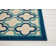 Tapis intérieur / extérieur bleu marine Caradoc