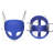 Winado Rubber Bucket Swing Swing Seat with Mounting Hangers and Chains-57360383