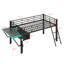 Lit mezzanine avec bureau Gaming, DEL