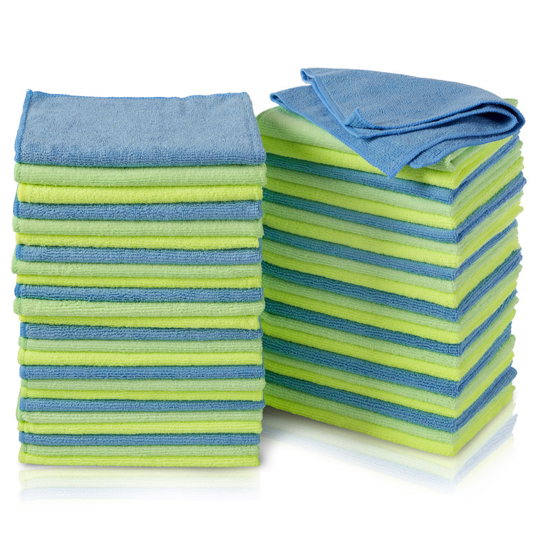 Rubbermaid 24-Pack Microfiber Cloth in the Cleaning Cloths department at