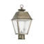Tête de lanterne câblée à 1 lumière H 17,5 po Fraida-22670245