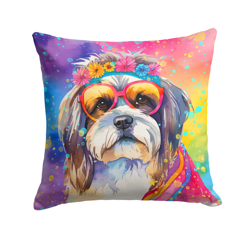  Coussin décoratif intérieur / extérieur en polyester Autre / Sans motif, 18 po x 18 po