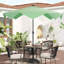Parasol de marché lumineux Lakiah-2104637162