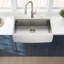 Versatile Farmhouse Stainless Steel Kitchen Sink With Workstation Feature