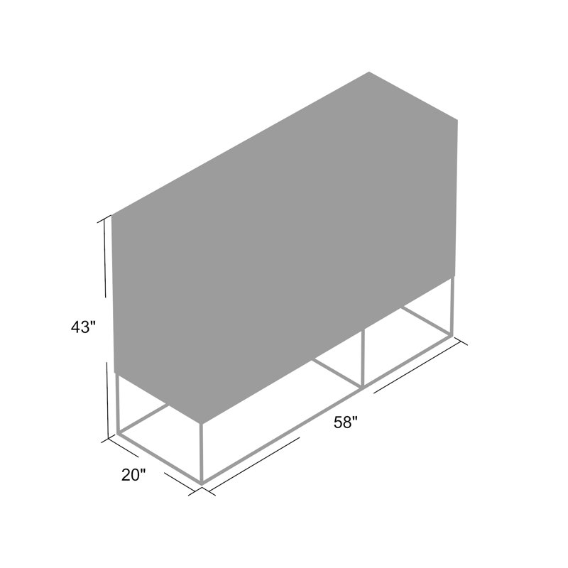 Rule 7 - Drawer Dresser, Black/Walnut