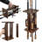 Solid Wood Portable Fishing Rod Rack