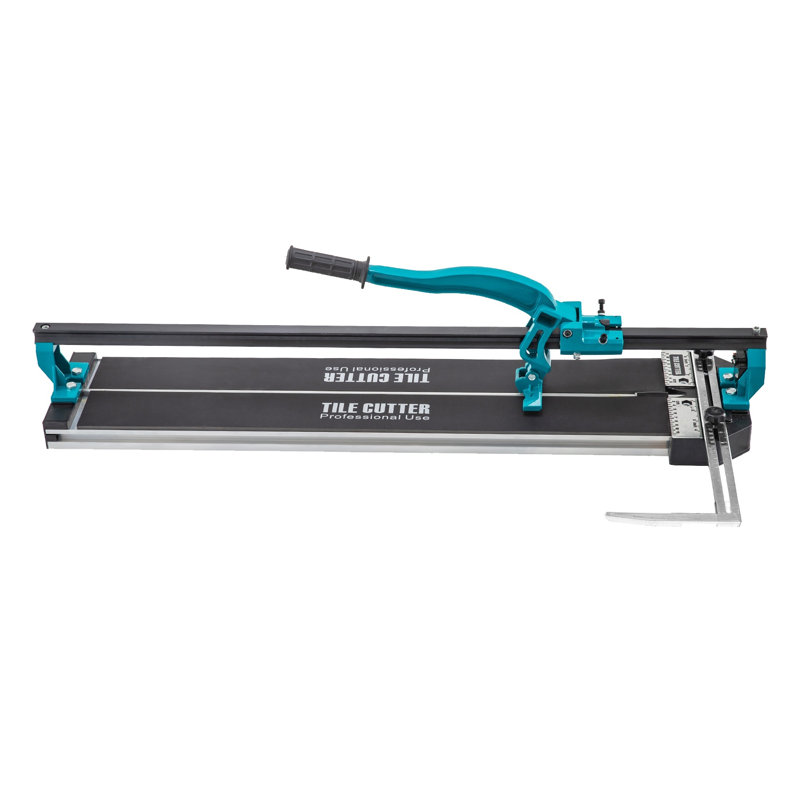 Tile Cutter 31 Inch, Manual Tile Cutter Single Rail with Precise Laser Positioning, Alloy Cutter Wheel with Ergonomic Handle, Accurate Rulers, For Large Tile 0.24-0.59 Thickness