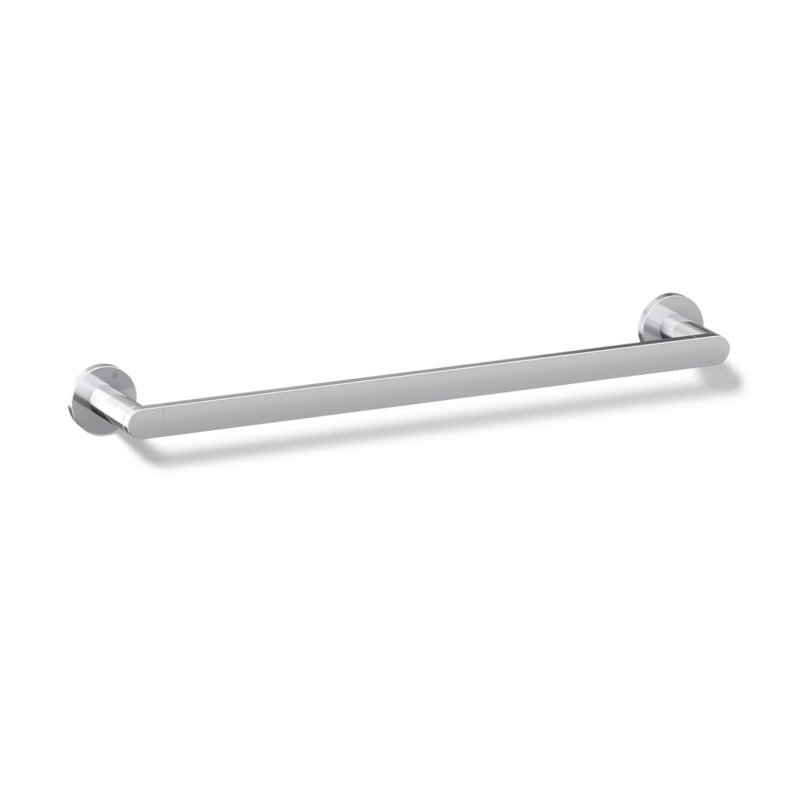 18" Wall Mounted Towel Bar, Polished Chrome, 18"W