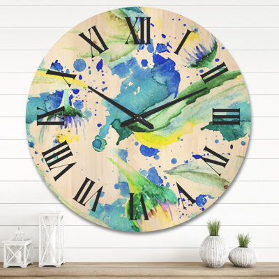 Solid Wood Wall Clock