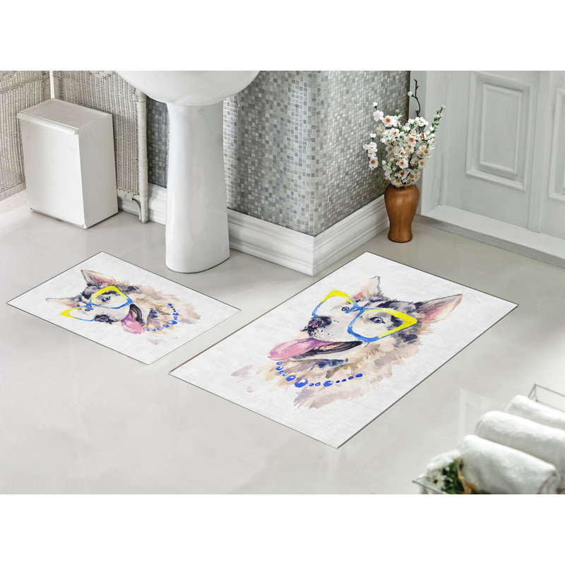 Ensemble de tapis de bain 2 pièces Dimtry