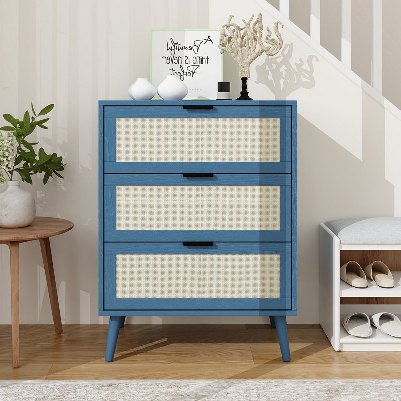Alexanna Accent Chest, Blue