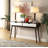 Christa White & Espresso Finish Sofa Table