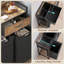 Metal,Manufactured Wood Laundry Cart with Wheels