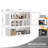 Tool Storage Cabinet White Steel Hanging Cabinet (Without Light)