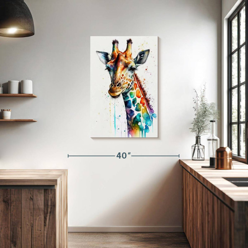 Girafe Brampt, H 36 po x l 24 po
