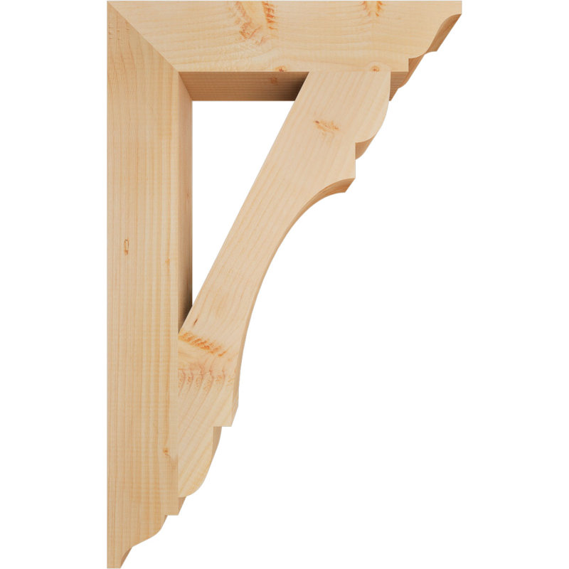 Support olympique traditionnel, H 32 po x l 3,5 po x P 20 po, Douglas (lisse)